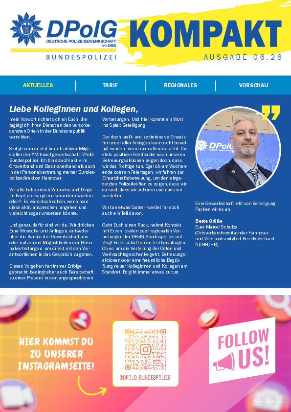 DPolG Bundespolizei Kompakt 06-2026 DPolG Bundespolizei Kompakt 06-2026