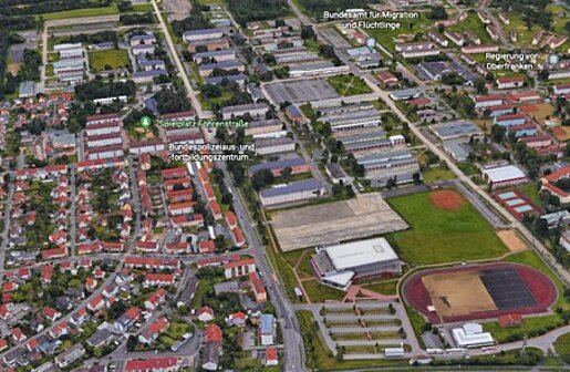 BPOLAFZ Bamberg Google Eath GeoBasis DE BKG c 2009