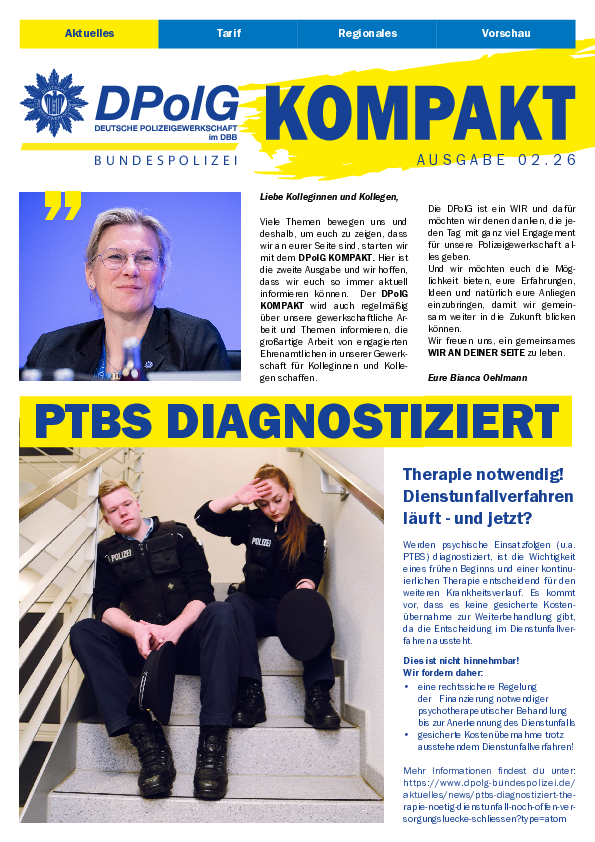 DPolG Bundespolizei Kompakt 02-2026 DPolG Bundespolizei Kompakt 02-2026