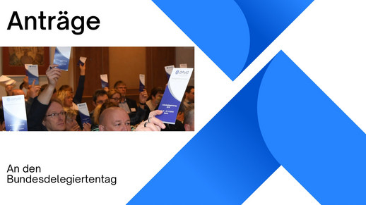 Anträge an den BDT 2023