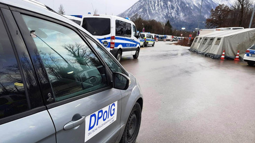 Einsatzkräftebetreuung DPolG BPOLG BV Bayern in Freilassing