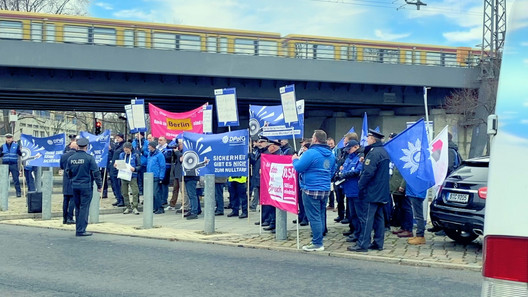 Demo der DPolG Bundespolizeigewerkschaft